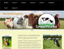 Tablet Screenshot of grassworks.org